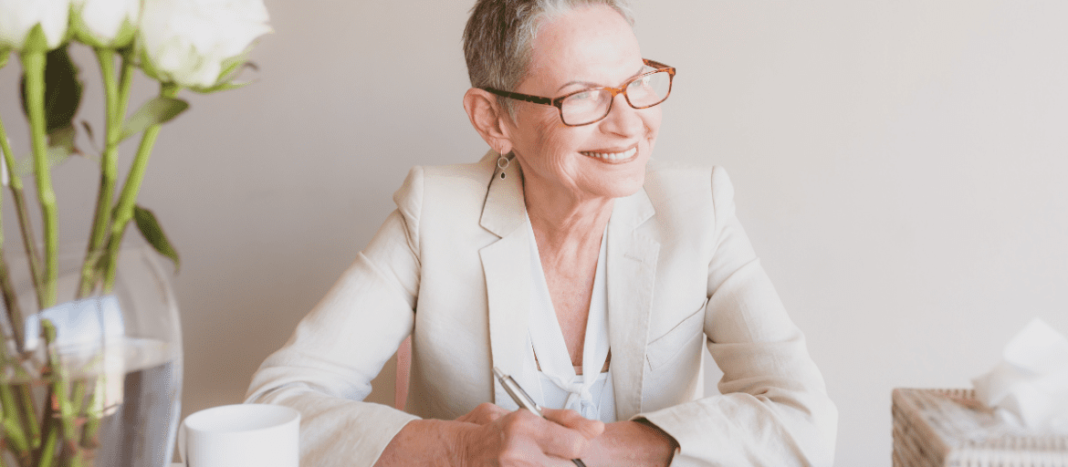 Older female entrepreneur - Canva