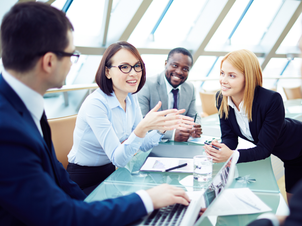 Board Meeting Leader Communicating Effectively