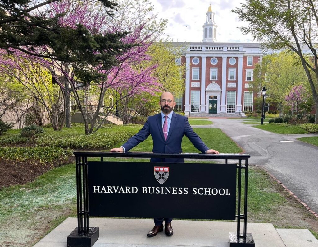 Jorge Benito at Harvard Business School